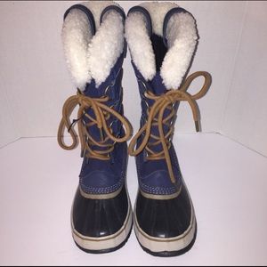 Gorgeous Sorel Blue Joan of Arctic Size 9.5